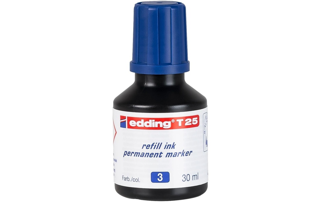 EDDING Encre T 25 bleu (30 pces)
