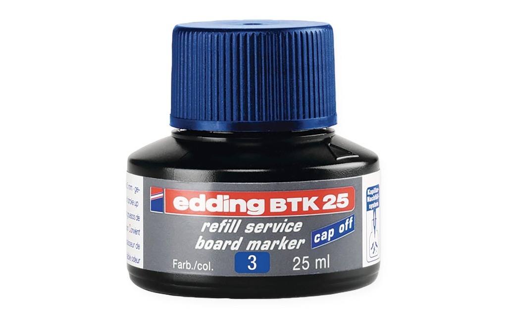 EDDING Encre BTK 25 bleu (25 pces)