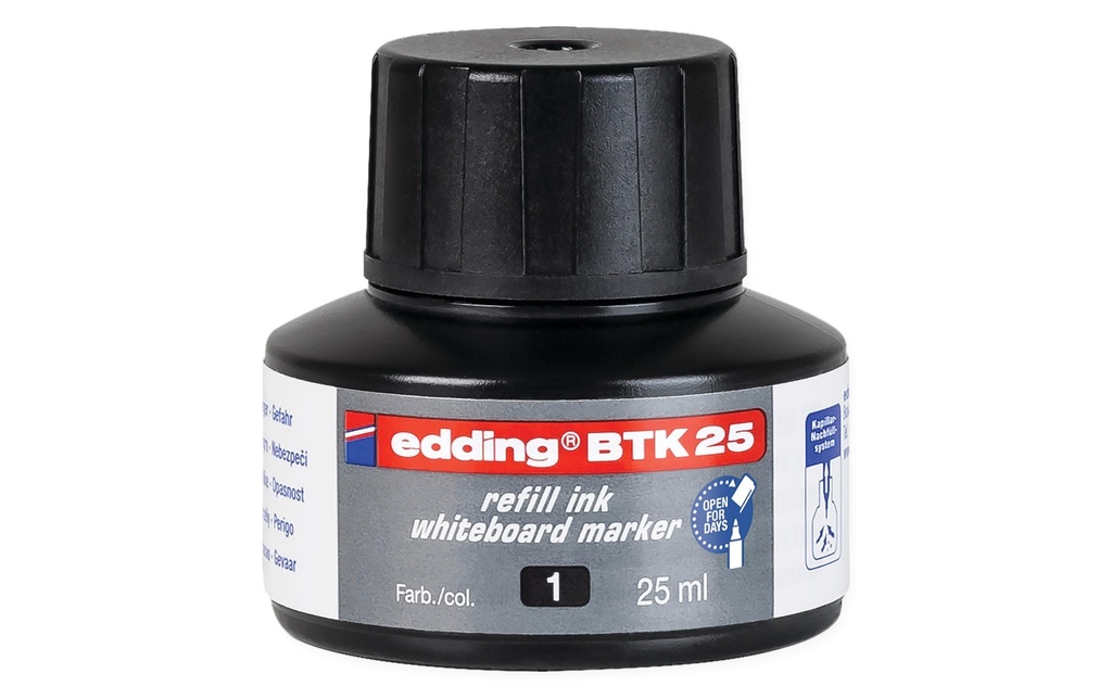 EDDING Encre BTK 25 noir (25 pces)