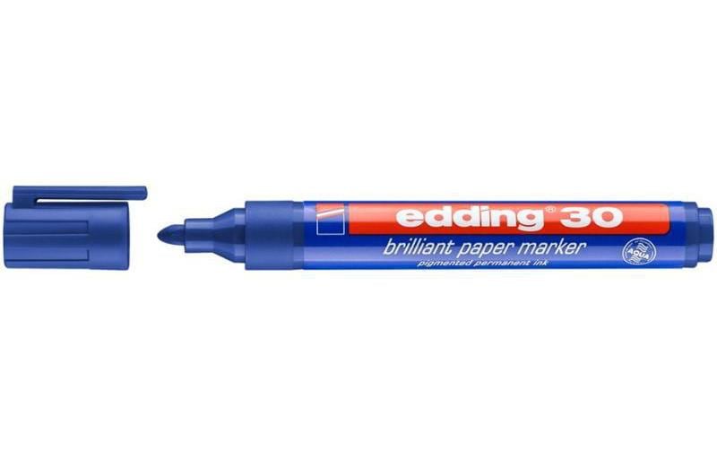 EDDING Marqueur permanent 30 blue