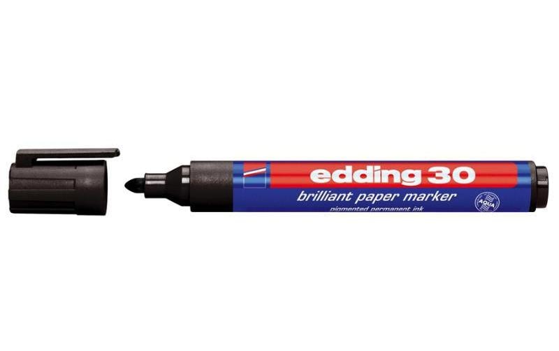 EDDING Marqueur permanent 30 noir