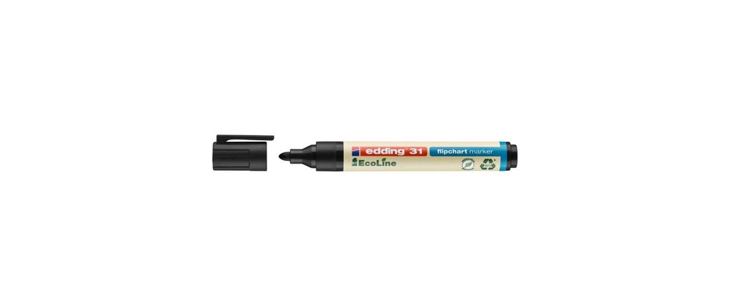 EDDING Marqueur Flipchart 31 noir