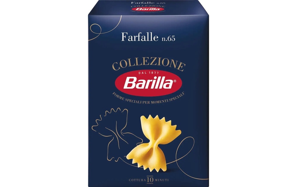 Barilla Pâtes alimentaires Farfalle n° 65 500 g