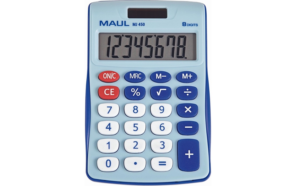 Maul Calculatrice MJ450Junior Bleu