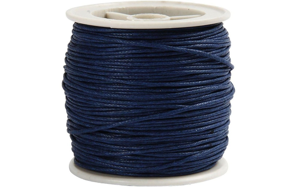 Creativ Company Bande en coton 1 mm ciré