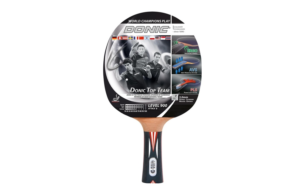 DONIC Schildkröt Raquette de ping-pong Top Team 900