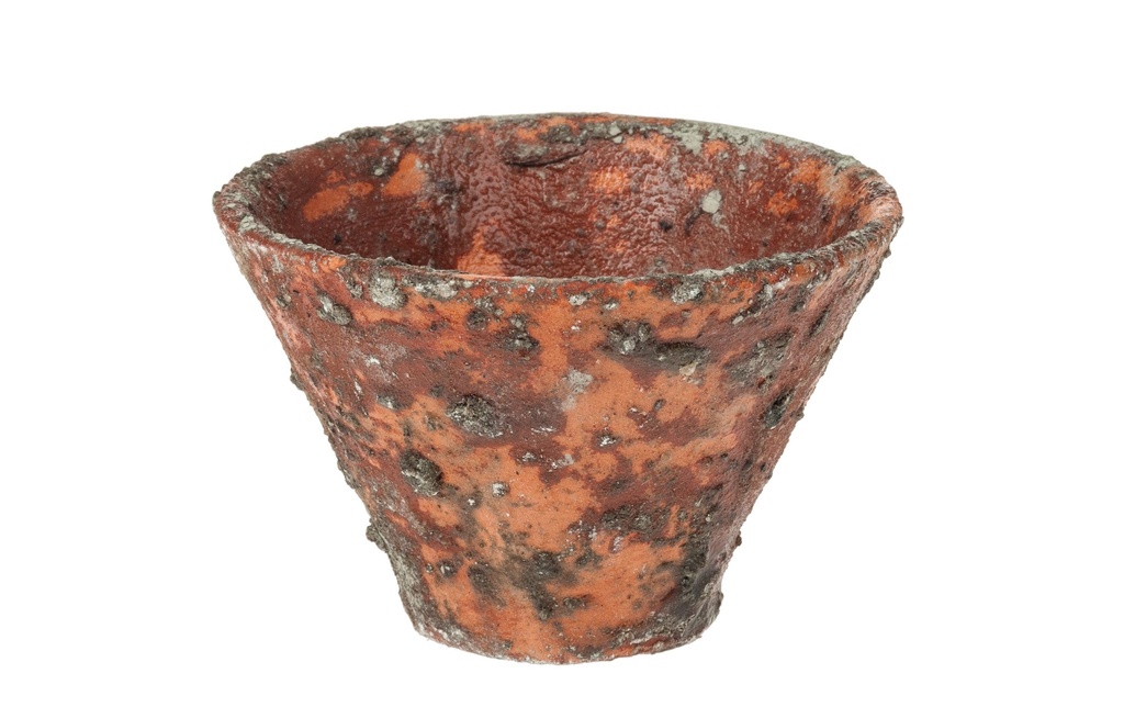Opiflor Pot à fleur avec aspect résine Terracotta/Brun