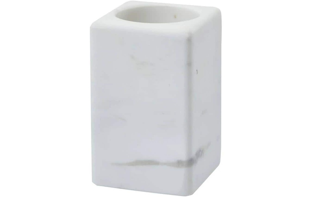 Aquanova Gobelet pour le brossage de dents Hammam Blanc