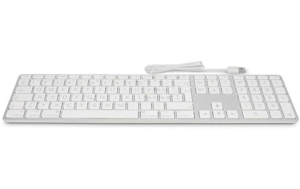 LMP Clavier USB Grande inscription GrisSilber