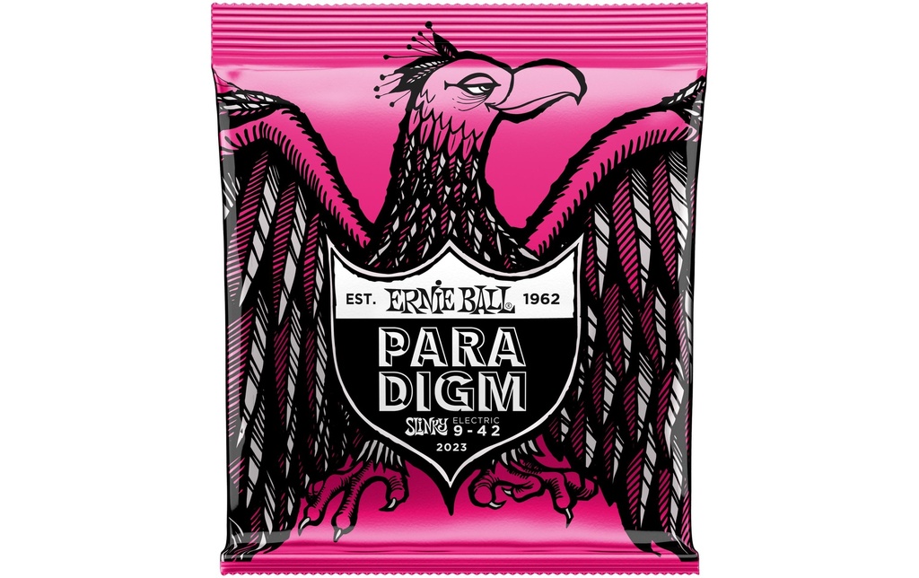 Ernie Ball Cordes de guitare 2023 Paradigm Slinky – Super 9 - 42