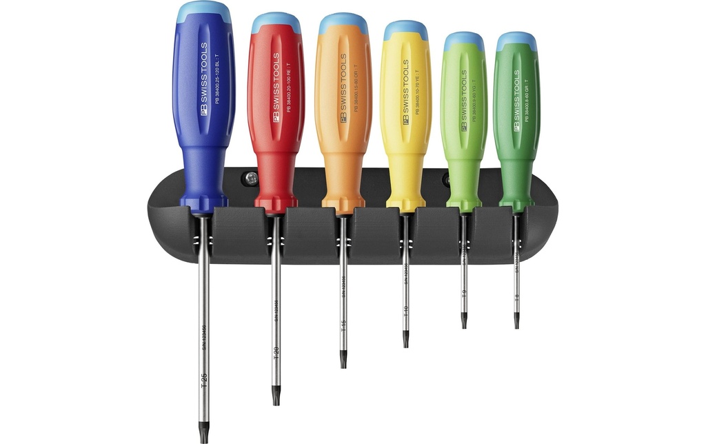 PB Swiss Tools Jeu de tournevis PB 38440.H RB Rainbow