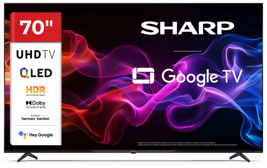Sharp TV 70HP5265E 70, 3840 x 2160 (Ultra HD 4K), QLED
