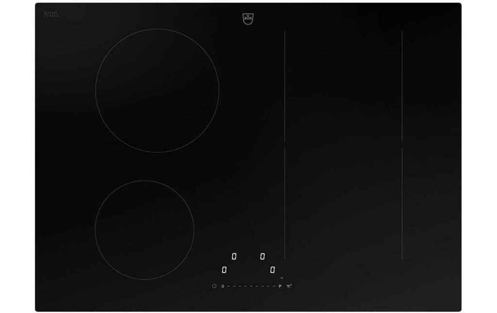 V-Zug Plaque de cuisson par induction CookTop V2000 I704 DualDesign