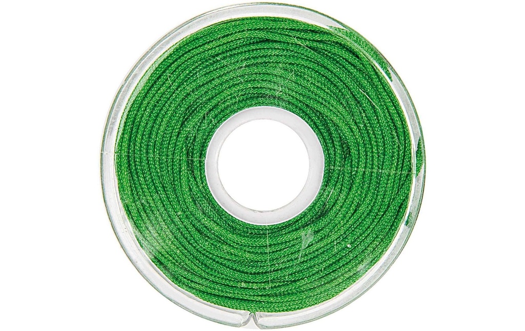 Rico Design Cordon Macramé 1 mm x 10 m, vert