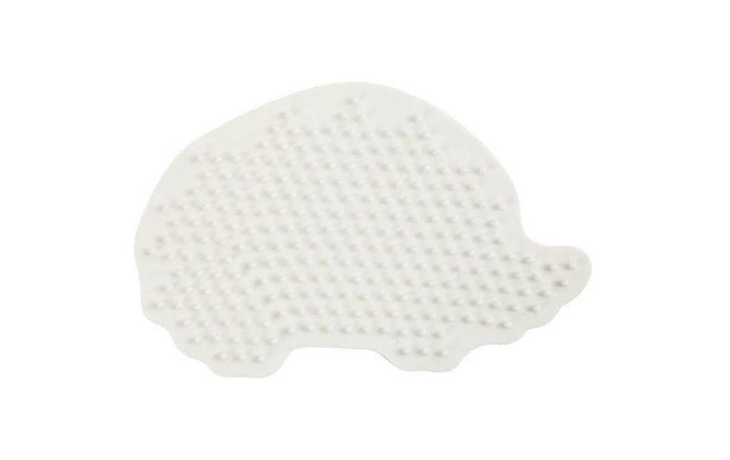 Creativ Company Plaques pour perles à repasser Nabbi Hérisson Blanc