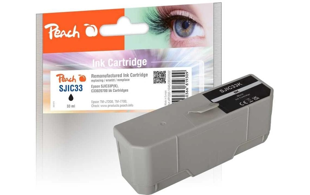 Peach Encre SJIC33P noir