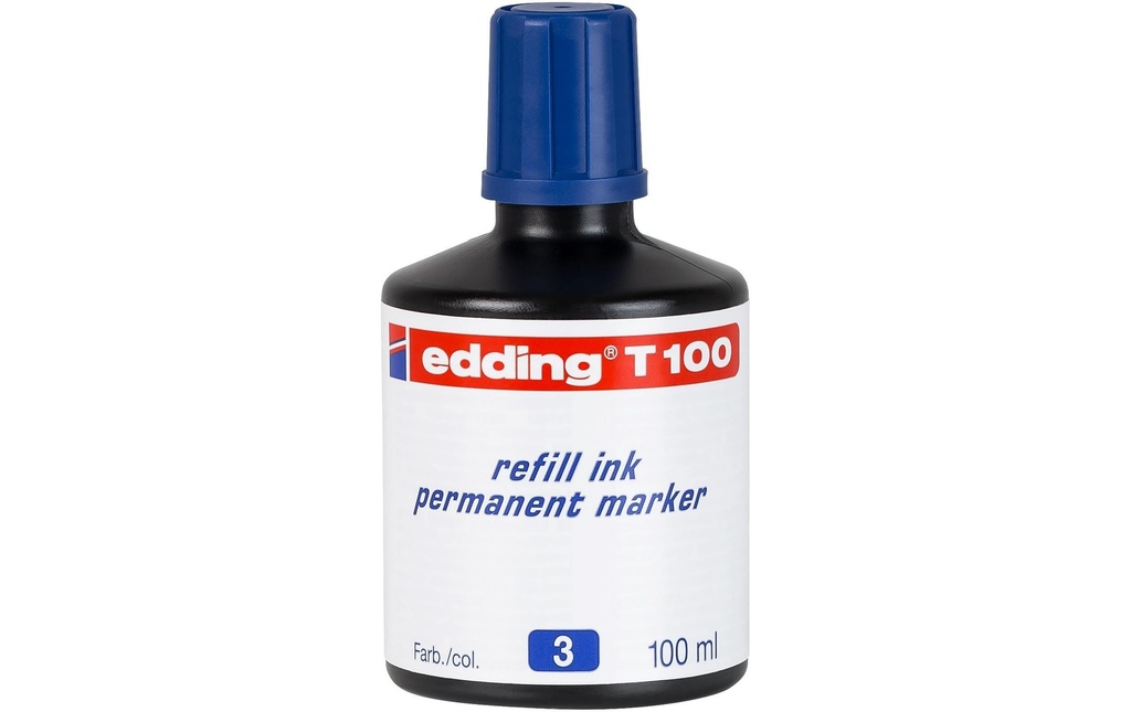 EDDING Encre T 100 bleu (100 pces)