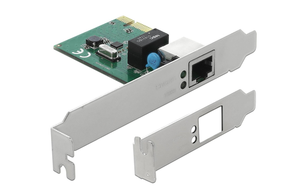 Delock Carte réseau PCI-Express x1, 1x GE LAN