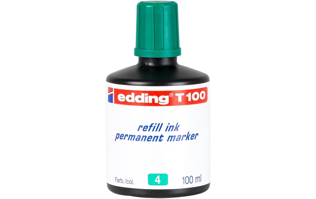 EDDING Encre T 100 vert (100 pces)