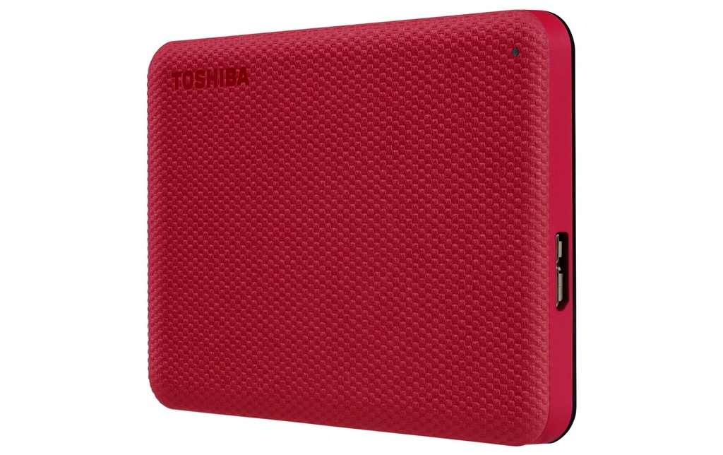 Toshiba Disque dur externe Canvio Advance 2 TB, Rouge