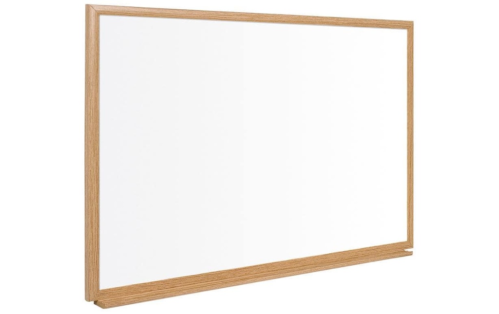 Bi-Office Tableau blanc magnétique 45 cm x 60 cm, Blanc