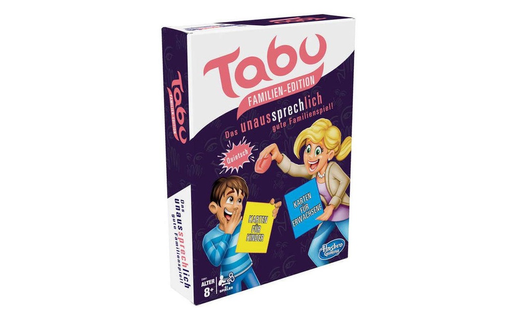 Hasbro Gaming Jeux pour la famille Tabu Familienedition