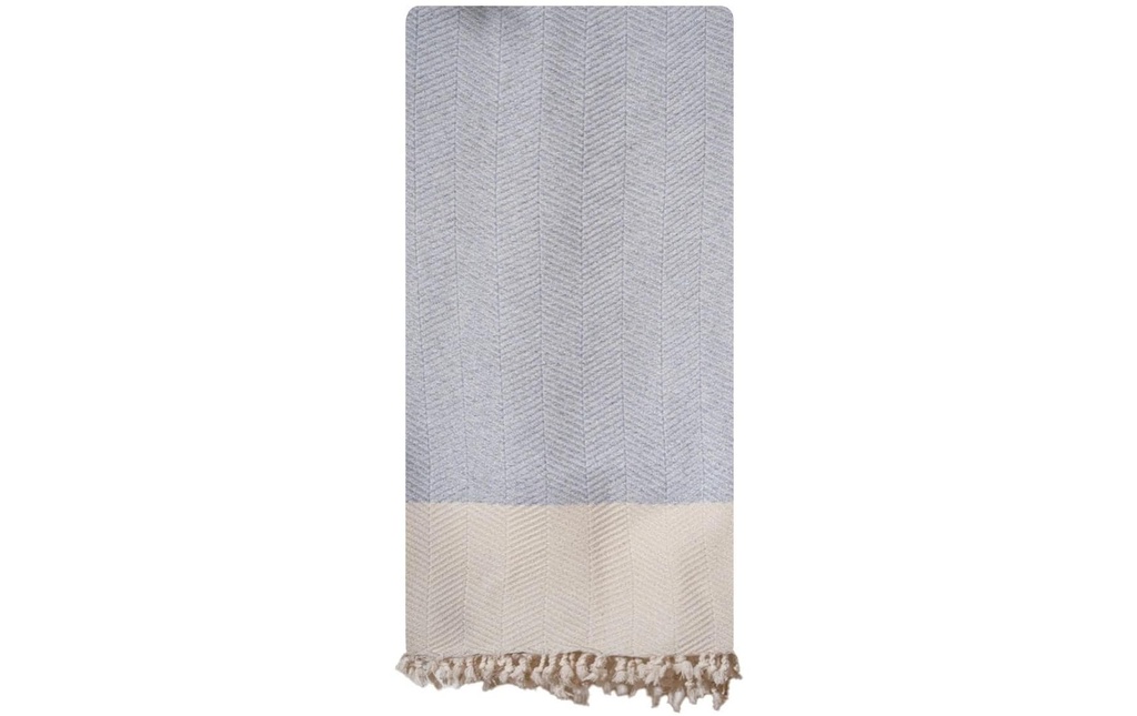 Foutastic Serviette de plage Baliksirti Grey
