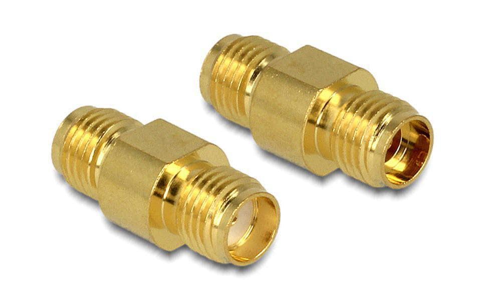 Delock Adaptateur d’antenne SMA Douille (f) - SMA Douille (f)