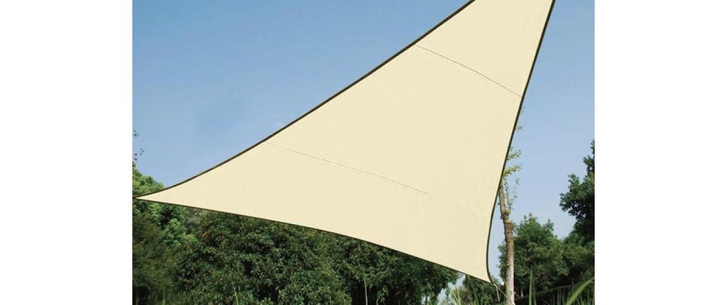 Perel Voile d’ombrage 500 cm, triangle