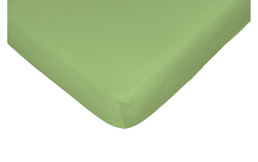 Nobilium Drap-housse Nela 140-160 x 200 cm, vert tilleul