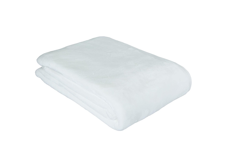 Eskimo Couverture Cashmina Blanc, 150 x 200 cm