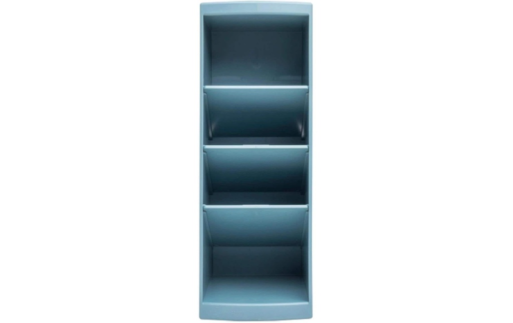 Exacompta Pot à crayons Multitower AutentiK, Bleu-gris