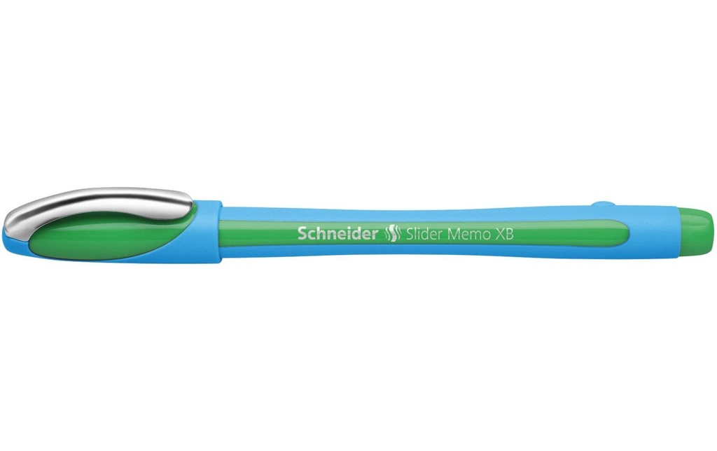 SCHNEIDER Stylo bil.Slider Memo XB vert