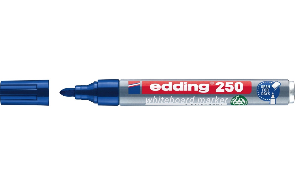 EDDING Marqueur tableaux 250 bleu