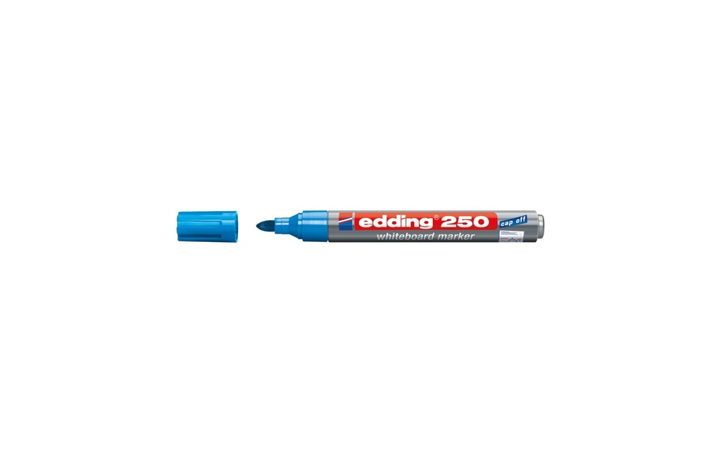 EDDING Marqueur tableaux 250 bleu cl.