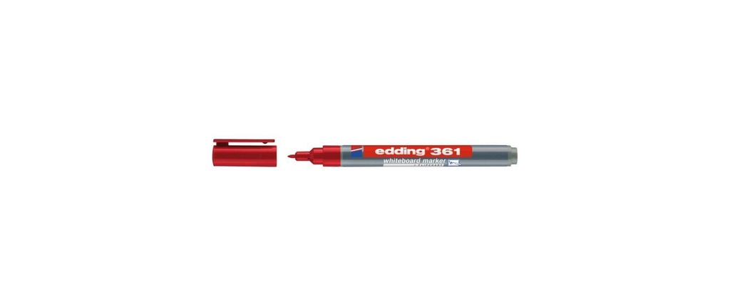 EDDING Marqueur tableaux 361 rouge