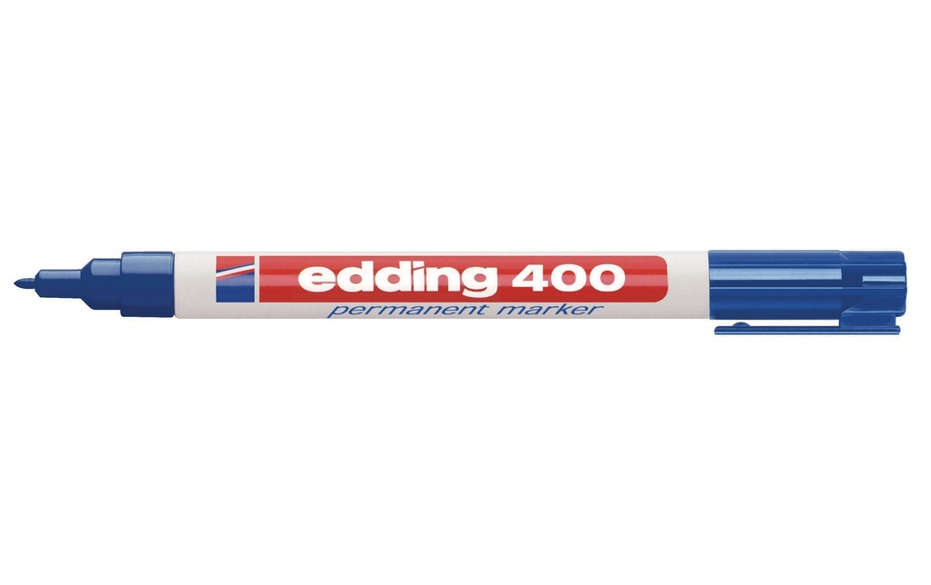 EDDING Marqueur permanent 400 bleu