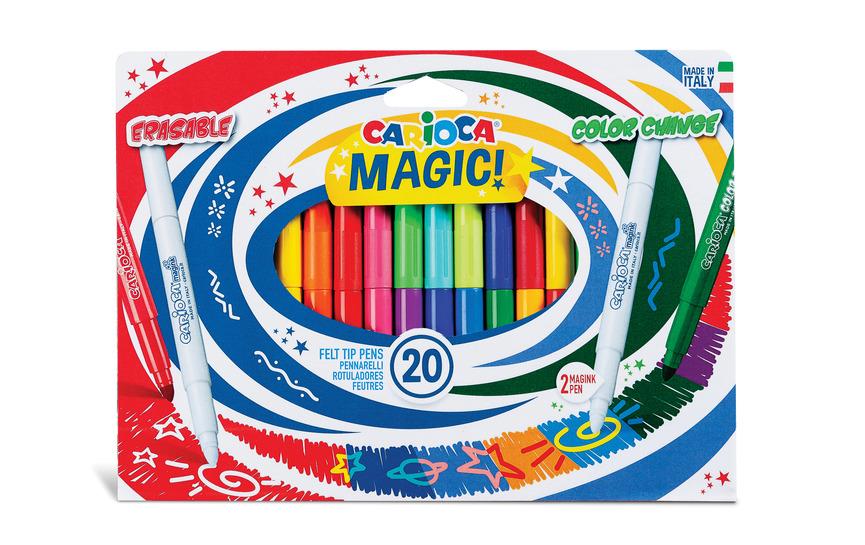 CARIOCA Feutre Magic Markers étui à 20 (20 pces)