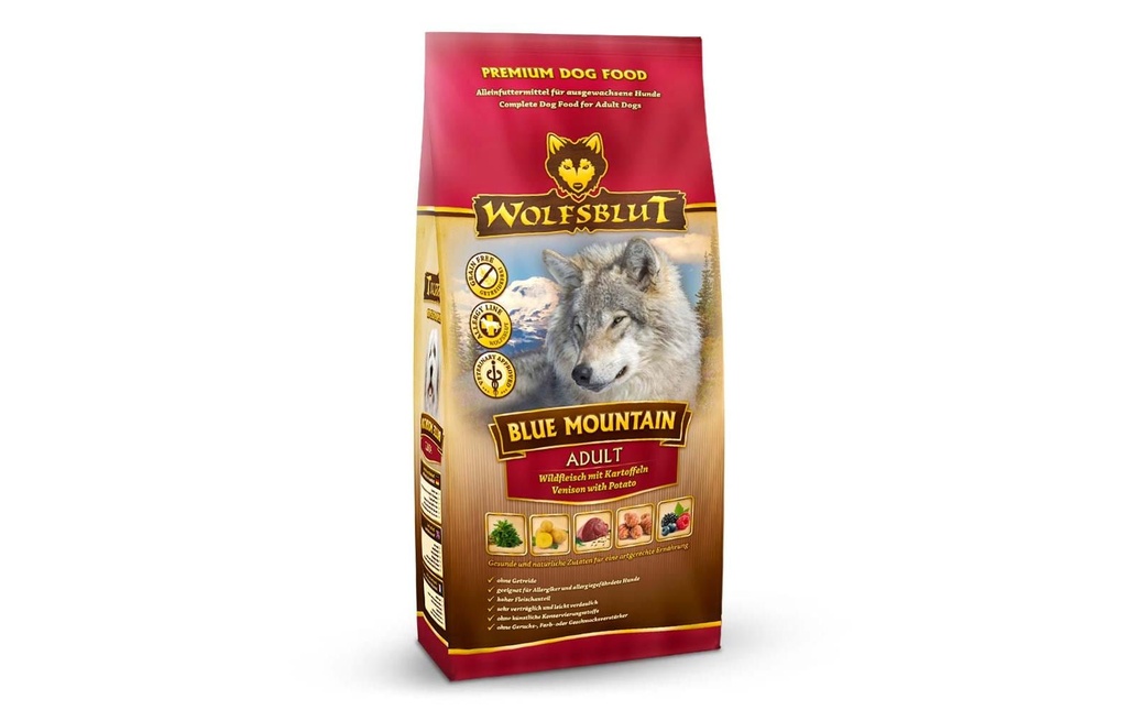 Wolfsblut Alimentation sèche Dog Blue Mountain Adult, 12.5 kg
