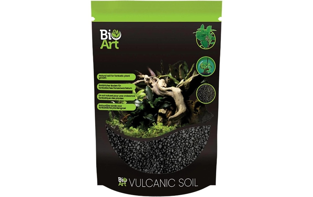 Bio Art Substrat volcanique Foncé, 800gr