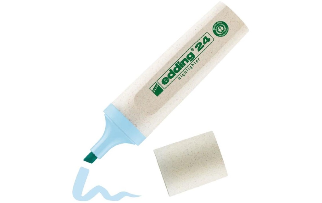 EDDING Surlign.Ecoline 24 bleu pastel