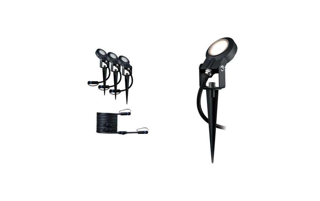 Paulmann Spot de jardin Plug & Shine Sting 100 Extension
