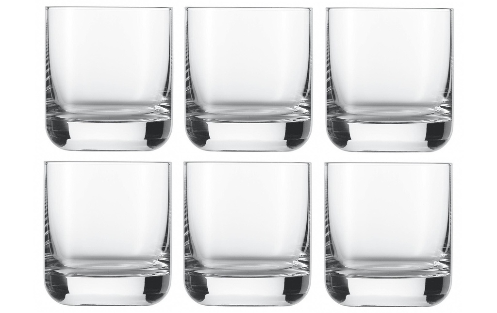 Schott Zwiesel Verre à whisky Convention 300 ml, 6 pièces, Transparent