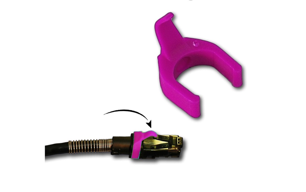 Patchsee PatchClip 50 Pièce/s Violet