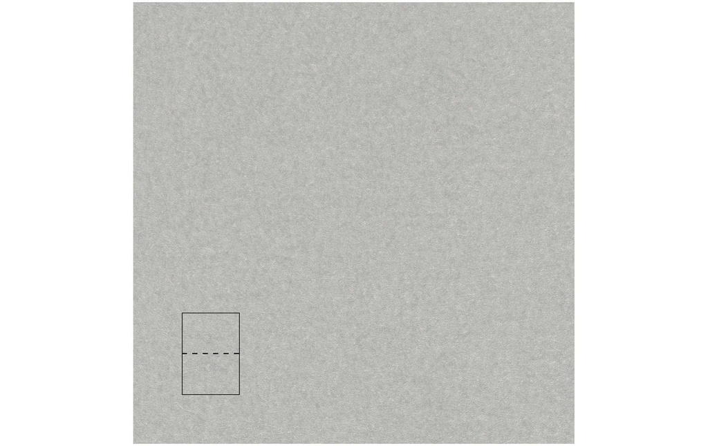 Rico Design Paper Poetry Essentials Carte à volet A6, argent