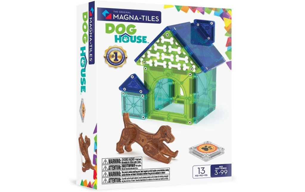 Magna-Tiles Maison du chien 13 pièces