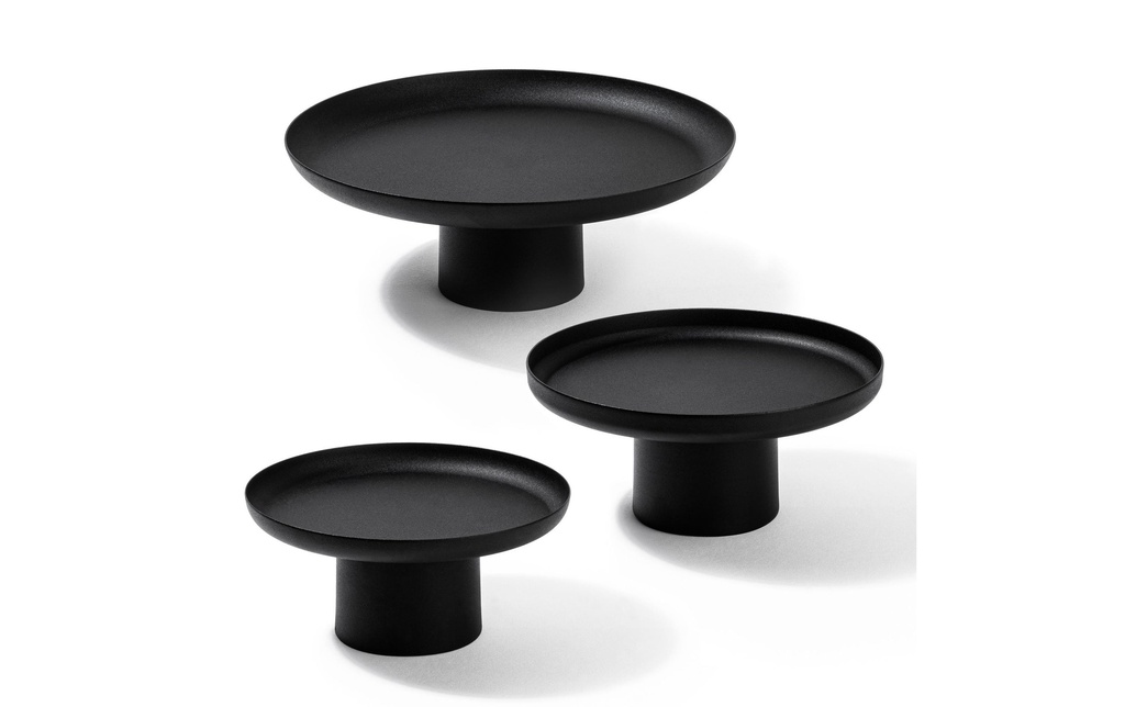 Wallxpert Coupe déco 25.5/20.5/18.5 cm, 1 Pièce/s, Noir