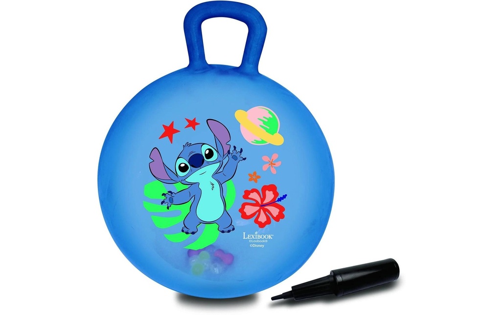 Lexibook Ballon sauteur Stitch Electronic Bleu 45 cm