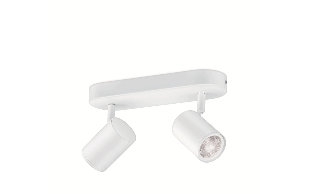 WiZ Spot encastré IMAGEO, 2 x 5 W, blanc, BT