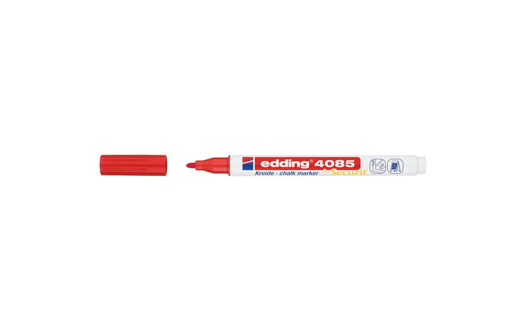 EDDING Marqueur craie 4085 rouge